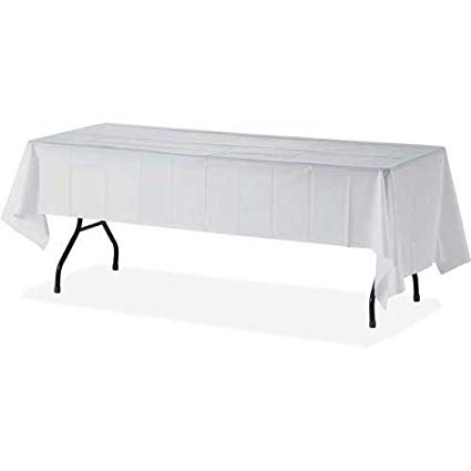 Heavy duty plastic table covers